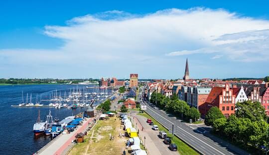 A picture of the city Rostock