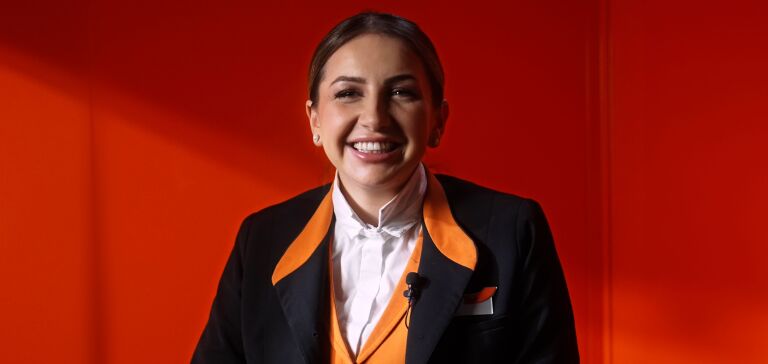 Rental Sales Agent smiling