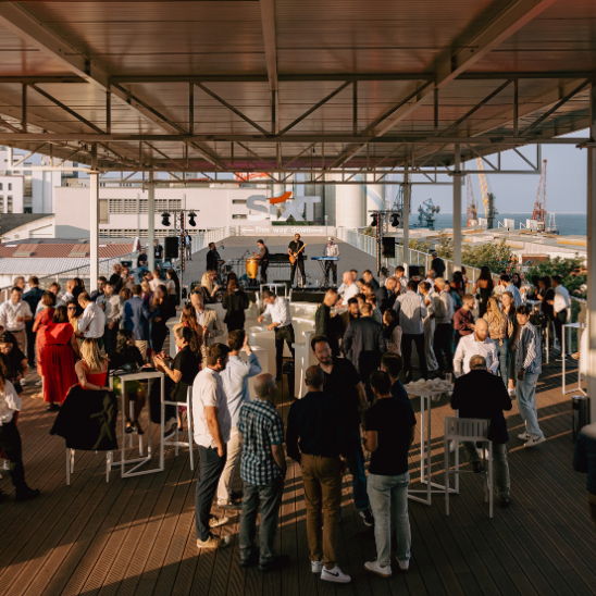 SIXT Hub Portugal Lisbon, Rooftop of Factory Office in Beato